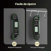 Carica l'immagine nel visualizzatore di Gallery, INKBIRD Termometro Alimentare Istantaneo RHT-11K, Lettura in 0.5 Secondi, Termometro Portatile per Cucinare, BBQ, Forno,