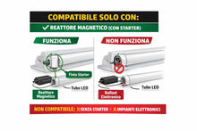 Carica l'immagine nel visualizzatore di Gallery, Finto Starter LED Retrofit – SOLO per Tubi LED (NO Neon) – Compatibile con Reattore Magnetico – 5 Pezzi - 240V 1A - Prom