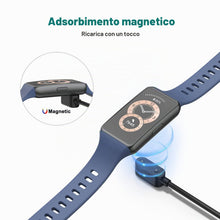 Carica l'immagine nel visualizzatore di Gallery, Amzpas Caricatore per Huawei Watch Fit, Band 9/8/7/6/6 Pro, Veloce Portatile Cavo di Ricarica USB per Honor Band 6/7/9/H