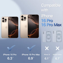 Carica l'immagine nel visualizzatore di Gallery, JETech Pellicola Fotocamera per iPhone 16 Pro/16 Pro Max, Titanio Sabbia