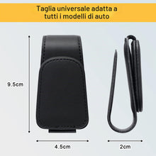 Carica l'immagine nel visualizzatore di Gallery, Porta Occhiali Auto 2 Pezzi, Magnetico Clip Portaocchiali Auto, Universal Soporte para Gafas de sol para Visera de Coche
