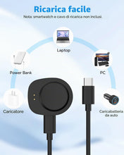 Carica l'immagine nel visualizzatore di Gallery, MoKo Adattatore per Caricatore Compatibile con Amazfit Helio Strap/T-Rex 3