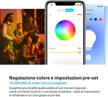 Carica l'immagine nel visualizzatore di Gallery, Tapo L530E Lampadina Smart WiFi E27 Multicolore 806lm 9W Alexa Google, 4pz