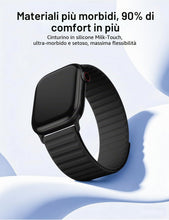 Carica l'immagine nel visualizzatore di Gallery, Cinturino Magnetico Silicone Sportivo Compatibile con Cinturino Apple Watch