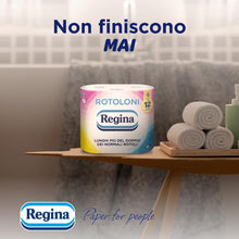 Carica l'immagine nel visualizzatore di Gallery, Regina Rotoloni, 8 Maxi Rotoli di Carta Igienica a 2 Veli