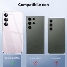 Carica l'immagine nel visualizzatore di Gallery, Captor Cover Trasparente per Samsung Galaxy S23 Plus 5G, Custodia TPU in Silicone Flessibile Morbida e Sottile, Alta Qua
