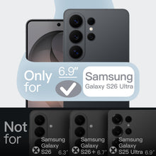 Carica l'immagine nel visualizzatore di Gallery, JETech Cover Magnetica in Silicone per Samsung Galaxy S26 Ultra, Nero
