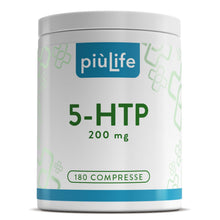 Carica l'immagine nel visualizzatore di Gallery, 5HTP da 1000 mg Estratto Di Griffonia Tit. 20% PiùLife - 180 Compresse