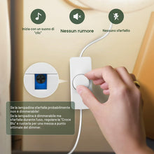 Carica l'immagine nel visualizzatore di Gallery, VIPMOON Dimmer per Luce LED per lampade Dimmer per LED 220-240V Bianco