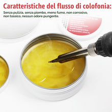 Carica l'immagine nel visualizzatore di Gallery, Flintronic Pasta Per Saldature, Nucleo di Colofonia Pasta Di Stagno, 10G