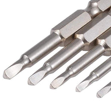 Carica l'immagine nel visualizzatore di Gallery, Mesee Set di 5 Punte per Cacciavite a Testa Triangolare da 50mm Punte Cacciaviti Triangolari Magnetiche con 6,35mm Gambo
