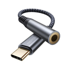 Carica l'immagine nel visualizzatore di Gallery, Adattatore USB C Jack 3,5mm, Adattatore USB C a Jack per cuffie 3.5 mm, USB Tipo C a Cavo Dongle Audio Aux per iPhone 16