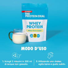 Carica l'immagine nel visualizzatore di Gallery, Enervit The Protein Deal Whey Protein White Choco Dream, 20g Proteine per Porzione, Senza Zuccheri Aggiunti, Solo Aromi 