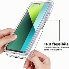 Carica l'immagine nel visualizzatore di Gallery, ISOI Cover per Xiaomi Redmi Note 13 Pro 5G, Custodia Trasparente Doppia Integrata, 360 Gradi Full Body Protezione, Silic