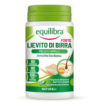 Carica l'immagine nel visualizzatore di Gallery, Equilibra Integratori Alimentari, Lievito di Birra Forte, Integratore Capelli e Pelle con Lievito di Birra e Biotina, 10