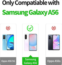 Carica l'immagine nel visualizzatore di Gallery, LeYi Cover Magnetica per Samsung Galaxy A56 5G con Vetro Temperato(Nero)