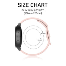 Carica l'immagine nel visualizzatore di Gallery, Tobfit 4 Pezzi Cinturino per Amazfit GTS 2 Mini/GTS 4 Mini/GTS 2/GTS, 20mm Cinturino in Silicone Morbido Cinturino per A