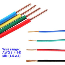 Carica l'immagine nel visualizzatore di Gallery, Connettori termorestringenti, kit terminale a crimpare CESFONJER, terminali per connettori termorestringenti, giunto a c