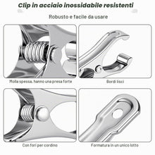 Carica l'immagine nel visualizzatore di Gallery, OFFCUP 35 Pezzi Morsetti per Serra in Acciaio Inox, Clip Piante, Clip Serra