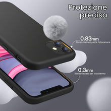 Carica l'immagine nel visualizzatore di Gallery, JETech Cover in Silicone per iPhone 11, Nero