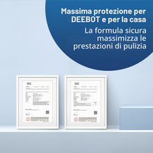 Carica l'immagine nel visualizzatore di Gallery, ECOVACS Soluzione detergente 1L per Robot Aspirapolvere Lavapavimenti della DEEBOT X1/X2/X5/X8/X9/X11/T10/T20/T30/T50/T8