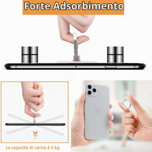 Carica l'immagine nel visualizzatore di Gallery, Cellulare Anello,4 pezzi Supporto trasparente dell'anello del telefono cellulare,Supporto rotante a 360 gradi per la suo