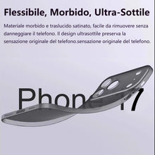 Carica l'immagine nel visualizzatore di Gallery, FAOMSEBS Cover per iPhone 18 Pro, Cover Opaco Traslucido Sottile