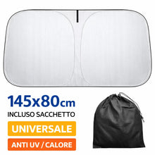Carica l'immagine nel visualizzatore di Gallery, Parasole Auto Parabrezza – Parasole Pieghevole Universale, Protezione UV, Anti Calore, Tendina Parasole Interna per Tutt