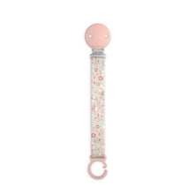 Carica l'immagine nel visualizzatore di Gallery, Suavinex, Portaciuccio in tessuto per neonati, Nastro con disegno double-face, Catenella per ciuccio, Clip con fermaglio