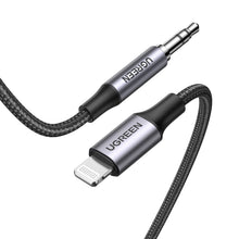 Carica l'immagine nel visualizzatore di Gallery, UGREEN Cavo Aux per Certificato MFi Cable Macchina (1M)