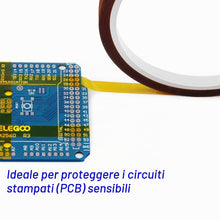 Carica l'immagine nel visualizzatore di Gallery, Gebildet 6 pezzi Polyimide Nastro Resistenti ad Alta Temperatura con Adesivo in Silicone, Kapton Nastro per Mascheratura