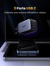Carica l'immagine nel visualizzatore di Gallery, UGREEN Nexode 65W Caricatore USB C Ricarica Rapida Caricabatteria GaN