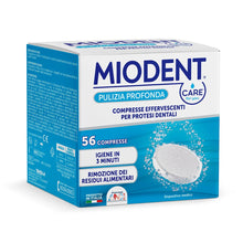 Carica l'immagine nel visualizzatore di Gallery, CARE for you MIODENT Compresse Effervescenti per Protesi Dentali – Igiene in 3 minuti, Rimozione dei Residui alimentari 