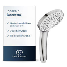 Carica l'immagine nel visualizzatore di Gallery, Ideal Standard Idealrain Doccetta 3 funzioni, Ø 10 cm – Cromo