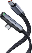 Carica l'immagine nel visualizzatore di Gallery, Mcdodo Cavo USB C USB C 1.8M, Cavo USB Type-C Ricarica Rapida 90 Gradi USB C Cavo Tipo C Nylon Cavo Caricatore per Samsu