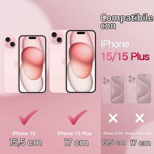 Carica l'immagine nel visualizzatore di Gallery, JETech Pellicola Protettiva Fotocamera per iPhone 15/15 Plus, Rosa, 1 Set