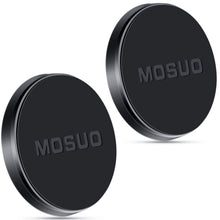 Carica l'immagine nel visualizzatore di Gallery, MOSUO Supporto Cellulare Auto Magnetico, (2 Pezzi) Magnete Auto Cellulare 4 Piastre Metalliche Supporto Magnetico Cellul