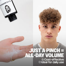 Carica l'immagine nel visualizzatore di Gallery, Slick Gorilla Polvere Volumizzante Capelli Uomo, Formula Naturale, 20 g