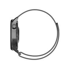Carica l'immagine nel visualizzatore di Gallery, GIOPUEY 22mm Cinturini Magnetica Compatibile con Amazfit Active Max, Cinturino in Acciaio Inossidabile Intrecciato [Magn