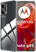 Carica l'immagine nel visualizzatore di Gallery, Captor Cover Trasparente per Motorola Moto G85 5G, Custodia TPU in Silicone Flessibile Morbida e Sottile, con Bordo Rial