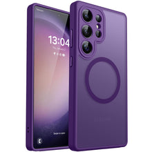 Carica l'immagine nel visualizzatore di Gallery, CANSHN Magnetica Cover per Samsung Galaxy S23 Ultra (6.8 Pollici), [Protezione Completa Della Fotocamera] Custodia Trasl