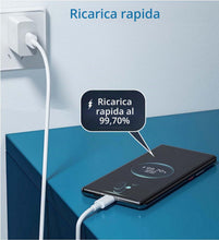 Carica l'immagine nel visualizzatore di Gallery, Caricatore veloce Alimentatore Caricabatterie e Cavo per Xiaomi Redmi Note 13/11S/12/10/9T/9 Pro/13 Pro/11; Redmi 12/13C