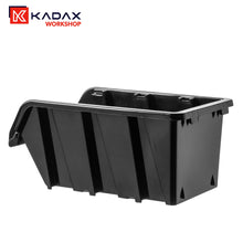 Carica l'immagine nel visualizzatore di Gallery, KADAX Contenitori Impilabili Per Pannello Porta Attrezzi da Parete, Cassette di Plastica per Minuteria, Scatole per Offi
