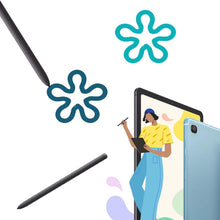 Carica l'immagine nel visualizzatore di Gallery, 2 Pcs Galaxy Tab S6 Lite Penna Stylus di Ricambio per Samsung Galaxy Tab S6 Lite (EJ-PP610) Penna Touch S Pen senza Blue