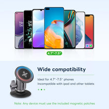 Carica l'immagine nel visualizzatore di Gallery, FANAUE Supporto per telefono auto in lega di alluminio con supporto magsafe per auto, rotazione a 360°, sfera di un poll