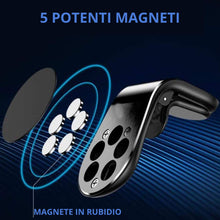 Carica l'immagine nel visualizzatore di Gallery, Supporto Auto Smartphone Magnetico Universale Porta Cellulare Auto per telefoni per iPhone XS Max/Xs/Xr/X/8/7/6s Plus, G