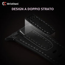 Carica l'immagine nel visualizzatore di Gallery, Wristitani Cinturino in pelle Uomo per Apple Watch 49/46/45/44/42/41/40mm