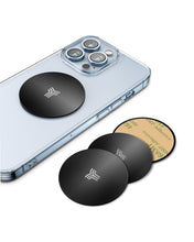 Carica l'immagine nel visualizzatore di Gallery, YOSH Piastre Metalliche Adesive per Supporto Telefono Auto Magnetico