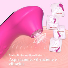 Carica l'immagine nel visualizzatore di Gallery, Vibratore Succhia Clitoride per Squirt Stimolatore Clitoride Femminile