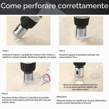 Carica l'immagine nel visualizzatore di Gallery, Flintronic Set di Punte Diamantate, 15 Frese 8mm~50mm